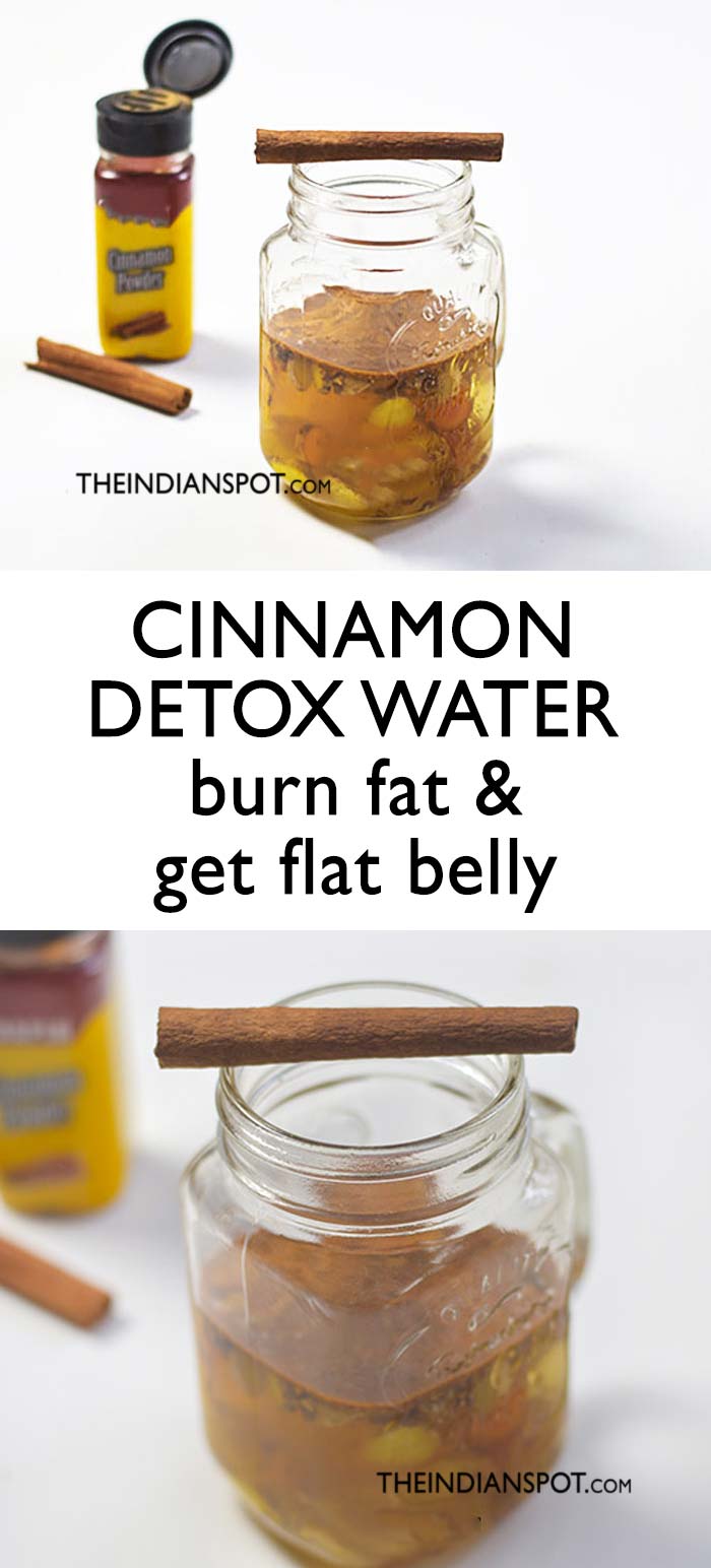 FAT BURNING CINNAMON DETOX WATER RECIPE