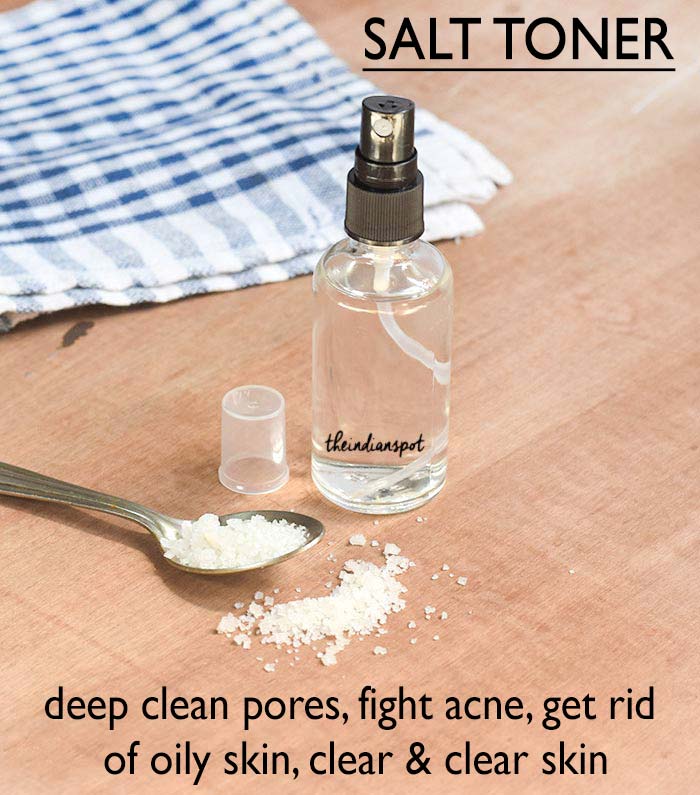 Salt Toner for Oily skin
