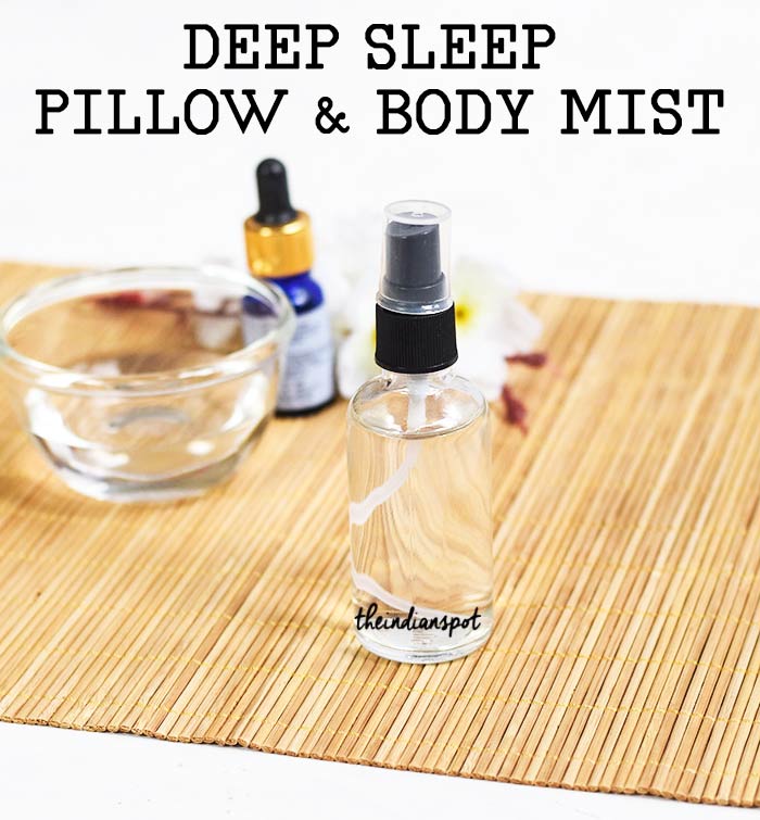 DIY Beauty Sleep Pillow & Body Mist