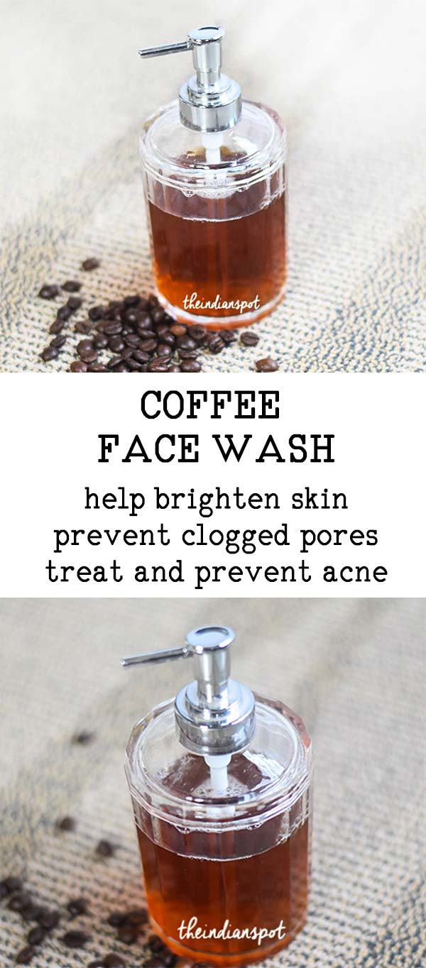 DIY Coffee Face Wash