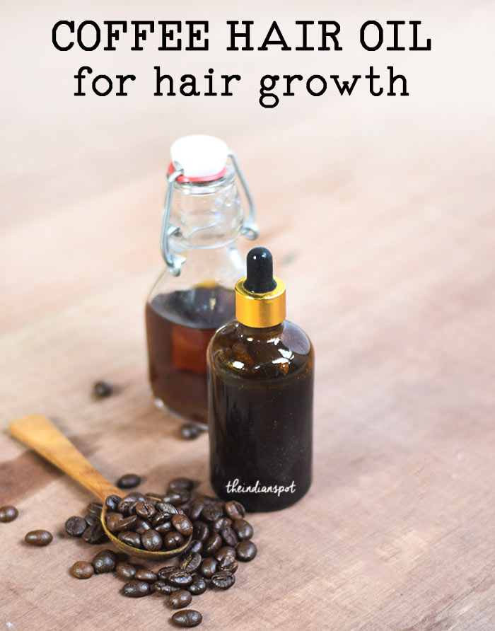 DIY COFFEE HAIR OIL FOR HAIR GROWTH