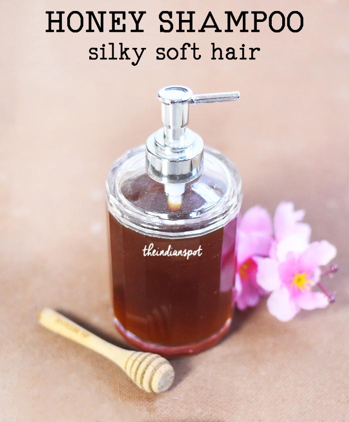 HONEY SHAMPOO RECIPE for silky soft hair