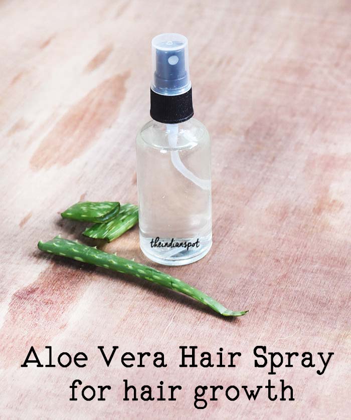 Aloe Vera Hair Spray for hair growth