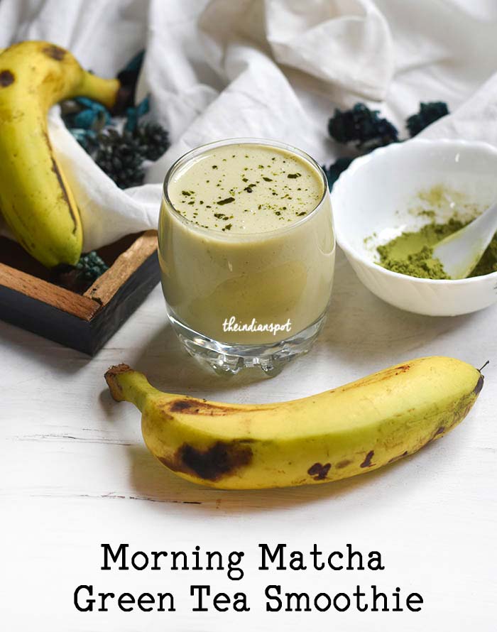 Morning Matcha Green Tea Smoothie Recipe