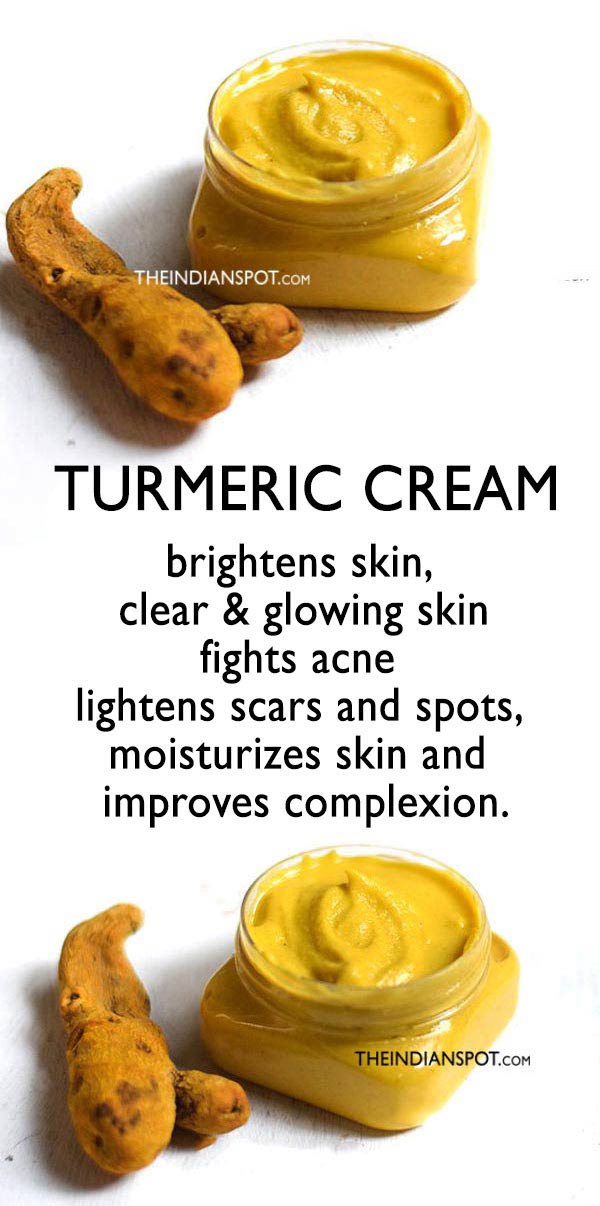 TURMERIC CREAM to brighten skin and purify skin
