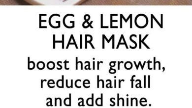 Egg White and Lemon Hair Mask for Hair Growth