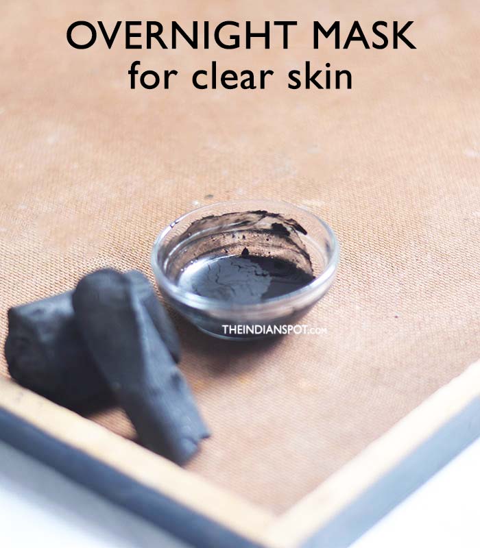 Wakeup to clear skin with overnight mask
