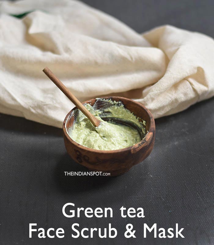 Green tea Face Scrub & Mask