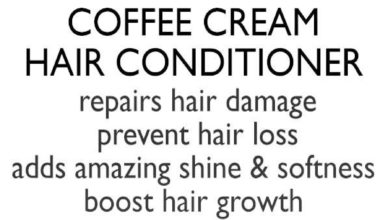 DIY Coffee Cream Hair Conditioner