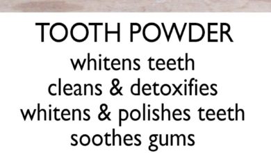 Natural Whitening Tooth Powder Recipe