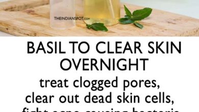 TREAT PIMPLES, ACNE AND BREAKOUTS WITH BASIL