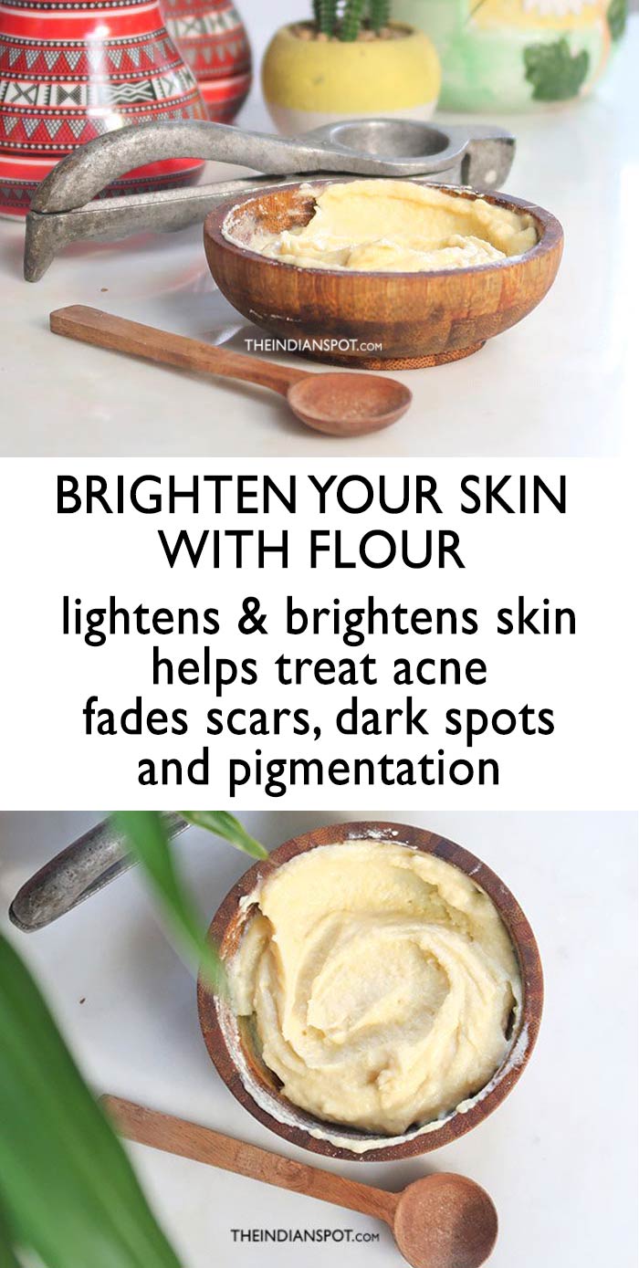 Brighten Your Skin with Flour