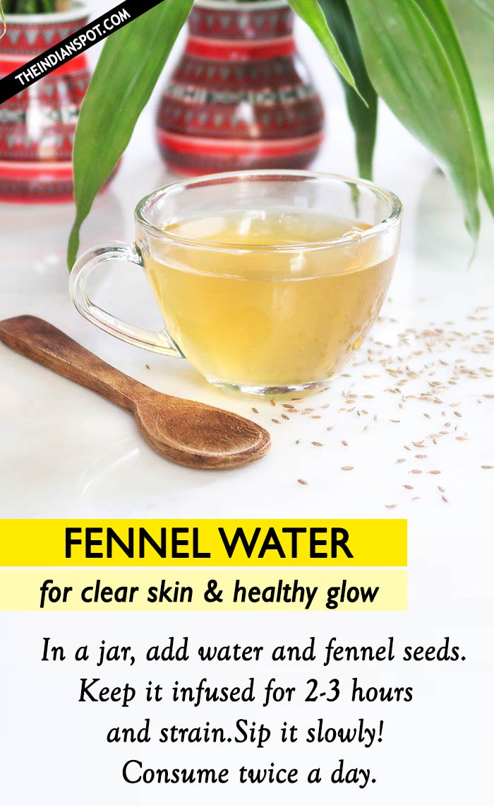 FENNEL WATER FOR CLEAR SKIN